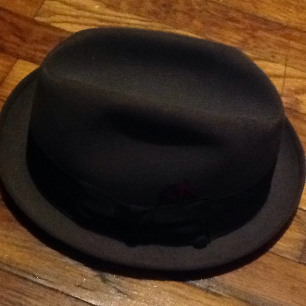 Brown Fedora Beaver Hat size 7 1/4 Pellati Brand
